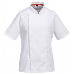 Mesh Air Pro S/S Ladies Chef Jacket