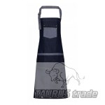 sort Domain Contrast Denim Bib