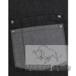 sort Domain Contrast Denim Bib